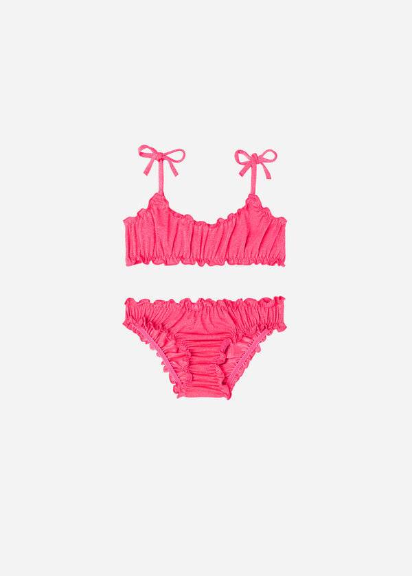 Swimsuits Calzedonia Two Piece Formentera Criança Rosa | BR3057IS