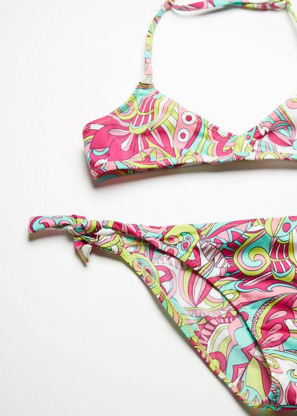 Swimsuits Calzedonia Two Piece Londra Criança Multicoloridas | BR3060TV